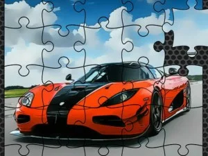 Luxury Swedish Cars Jigsaw